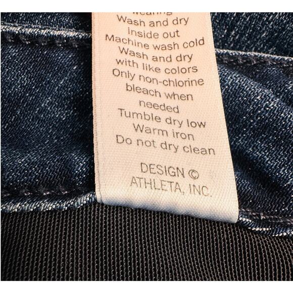 Athleta Women's Straight Leg Jeans - Dark Blue - Picture 4 of 7